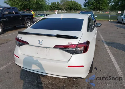 2025 Honda Civic Si Base W/High Performance Summer Tires/ из США, поврежденный, VIN 2HGFE1E59SH471523